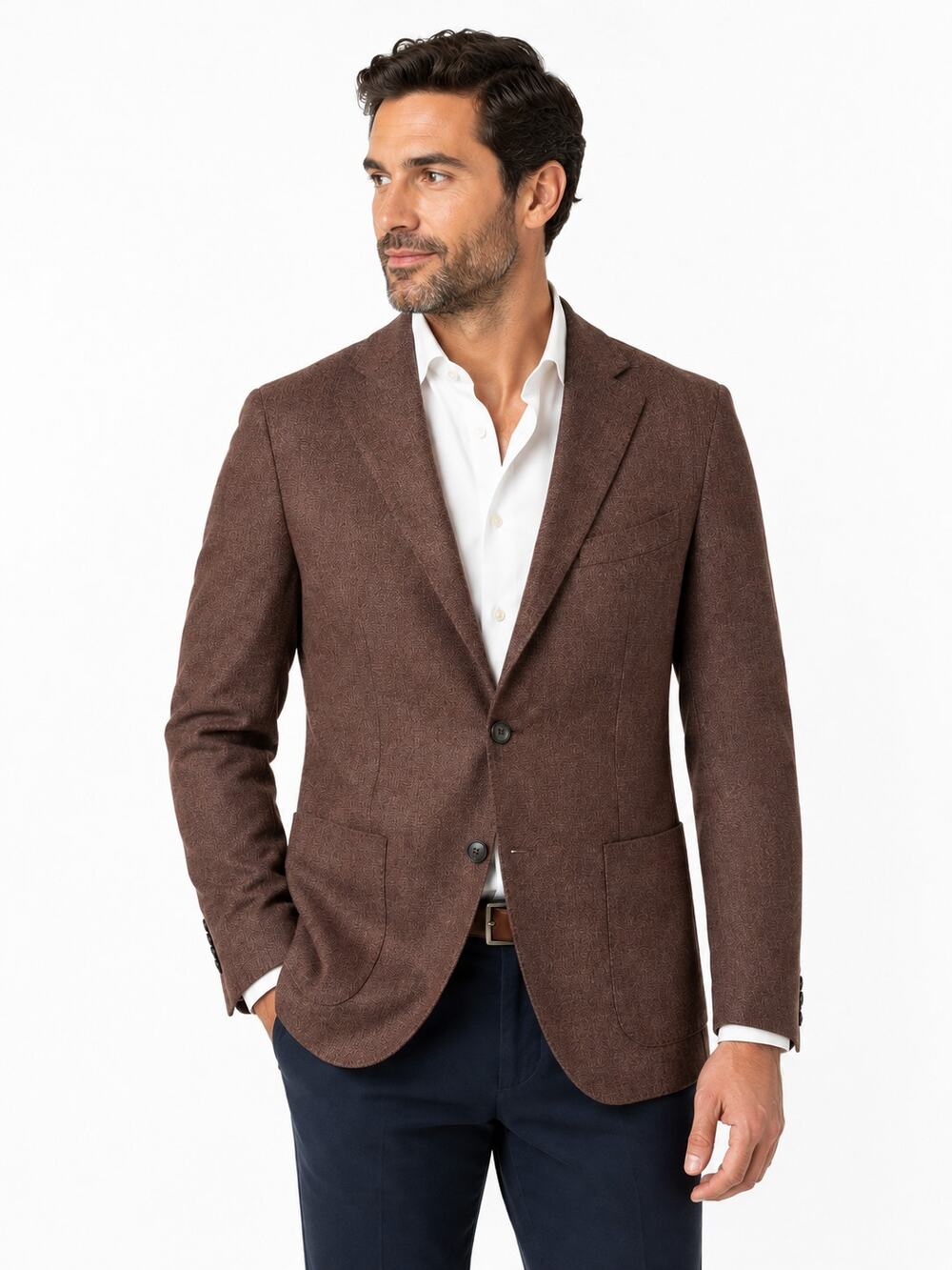 NWT Brando Cashmere Blend Sport Coat 3 Button US 36 Unstructured L.B.M. 1911